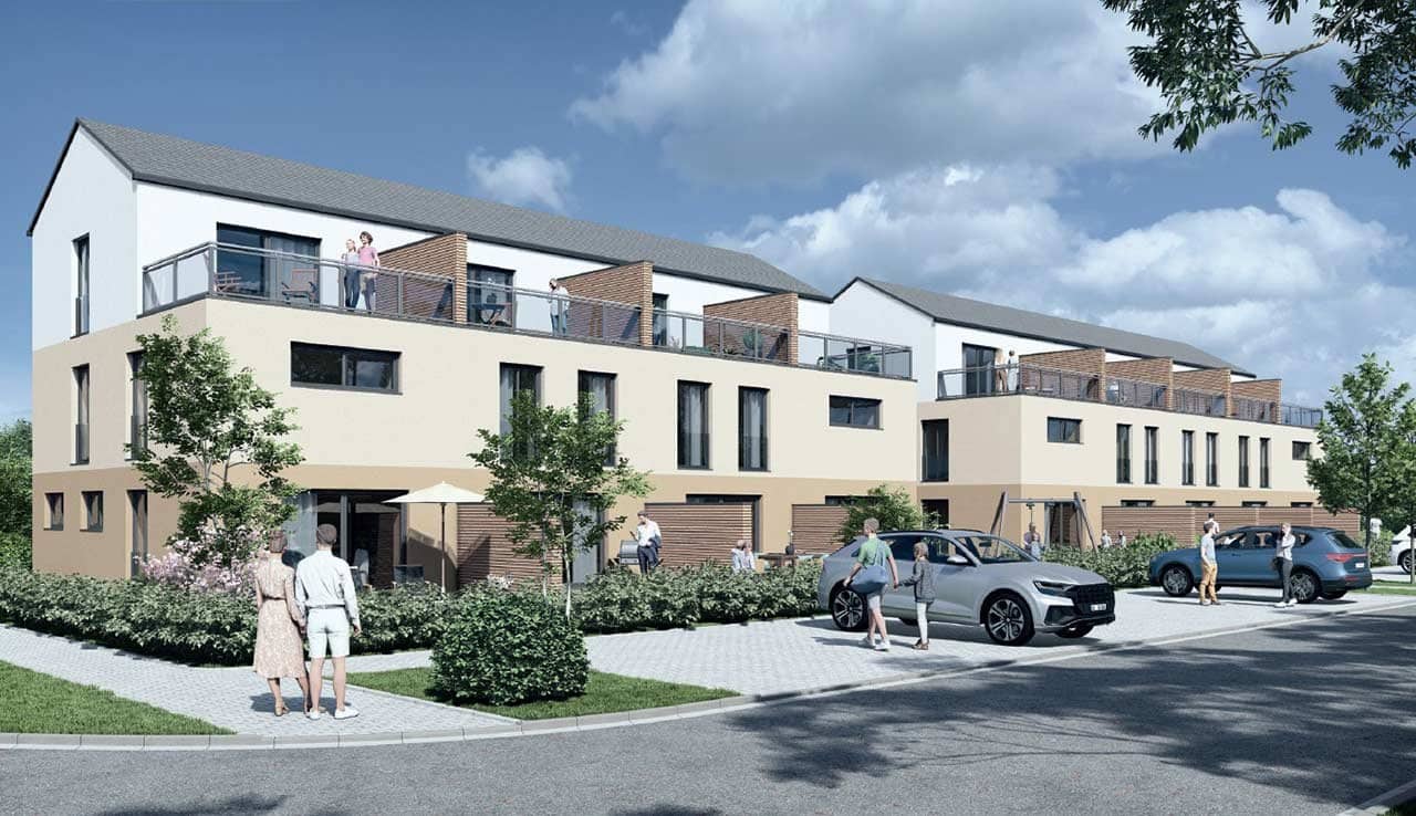 Außenansicht Neubau Ebsdorfergrund – Gesamtansicht